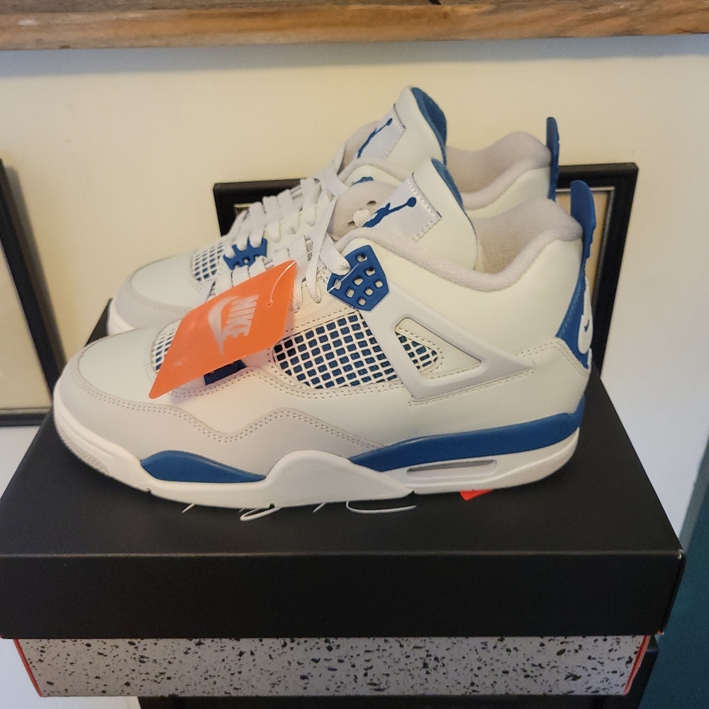 Jordan 4 Military Blue AUTHENTIC